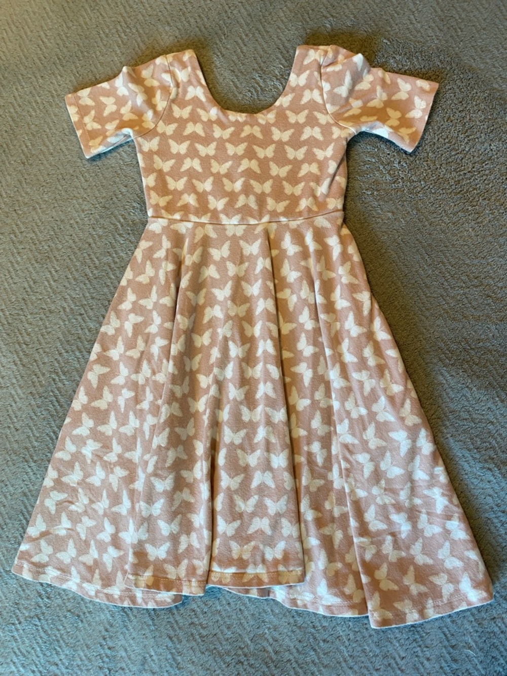 Remie Girl Butterfly Twirl Dress